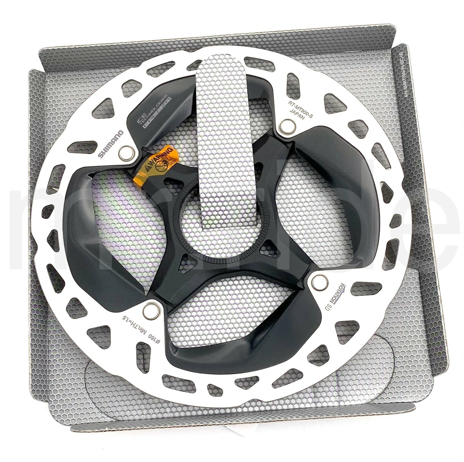 Shimano XTR/SAINT MTB Bike Disc Brake Rotor RT-MT900 160mm Center Lock,ICE Tech