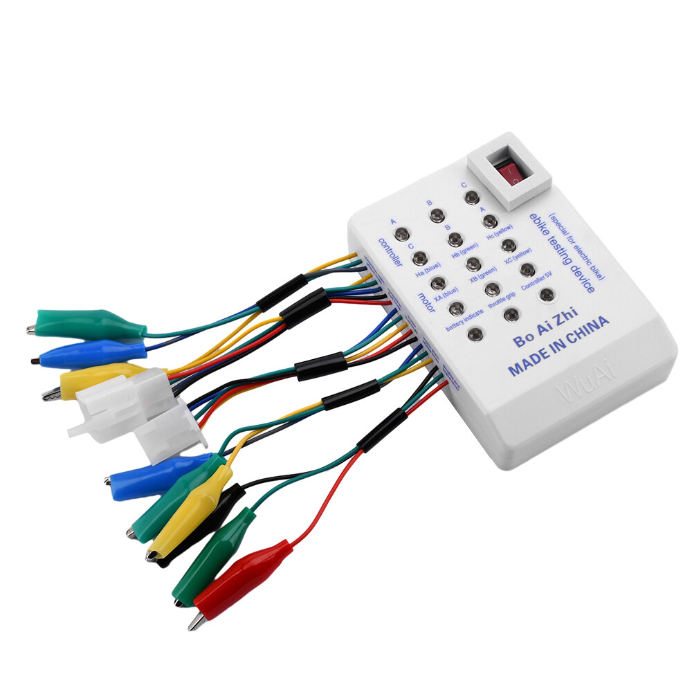 Brushless Motor Tester Ebike Testing Device Electric Hall Tester Detector 24-72V