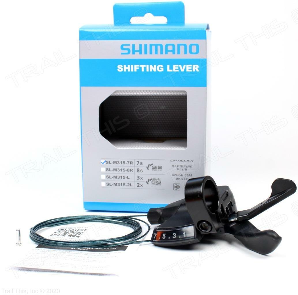 Shimano Altus SL-M315 7-Speed Bicycle Right Rear Rapidfire Trigger Shifter