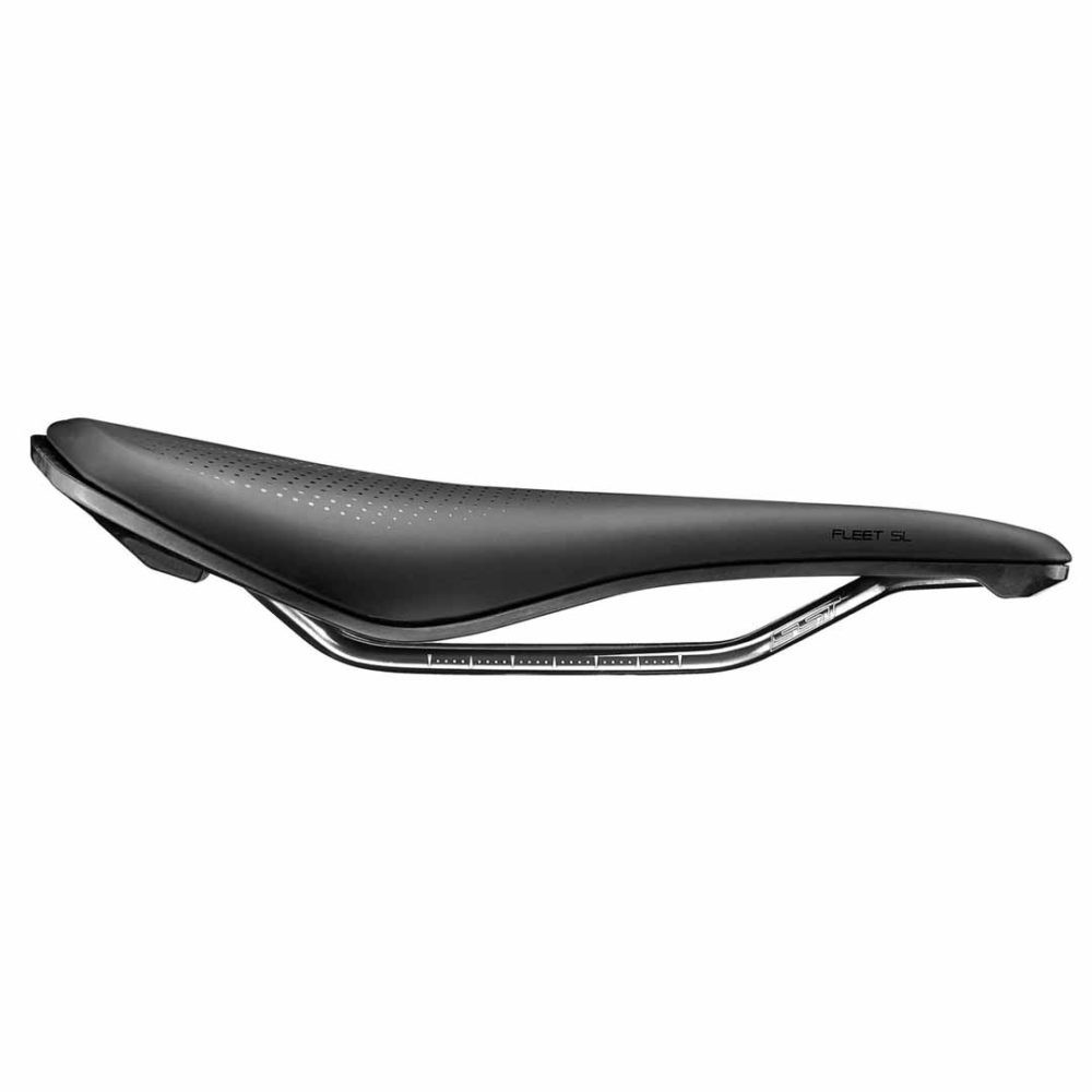 GIANT FLEET SL BLACK SADDLE 248X145MM SHORT NOSE CARBON COMPOSITE WEIGHT 222g