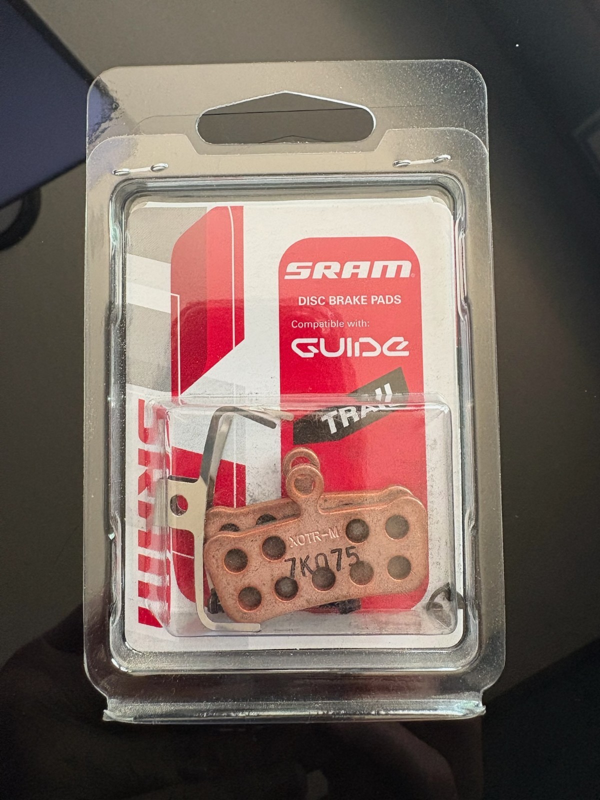 Sram Guide/Trail Disc Brake Pads Metal Scintered Pad Steel Backing Plate