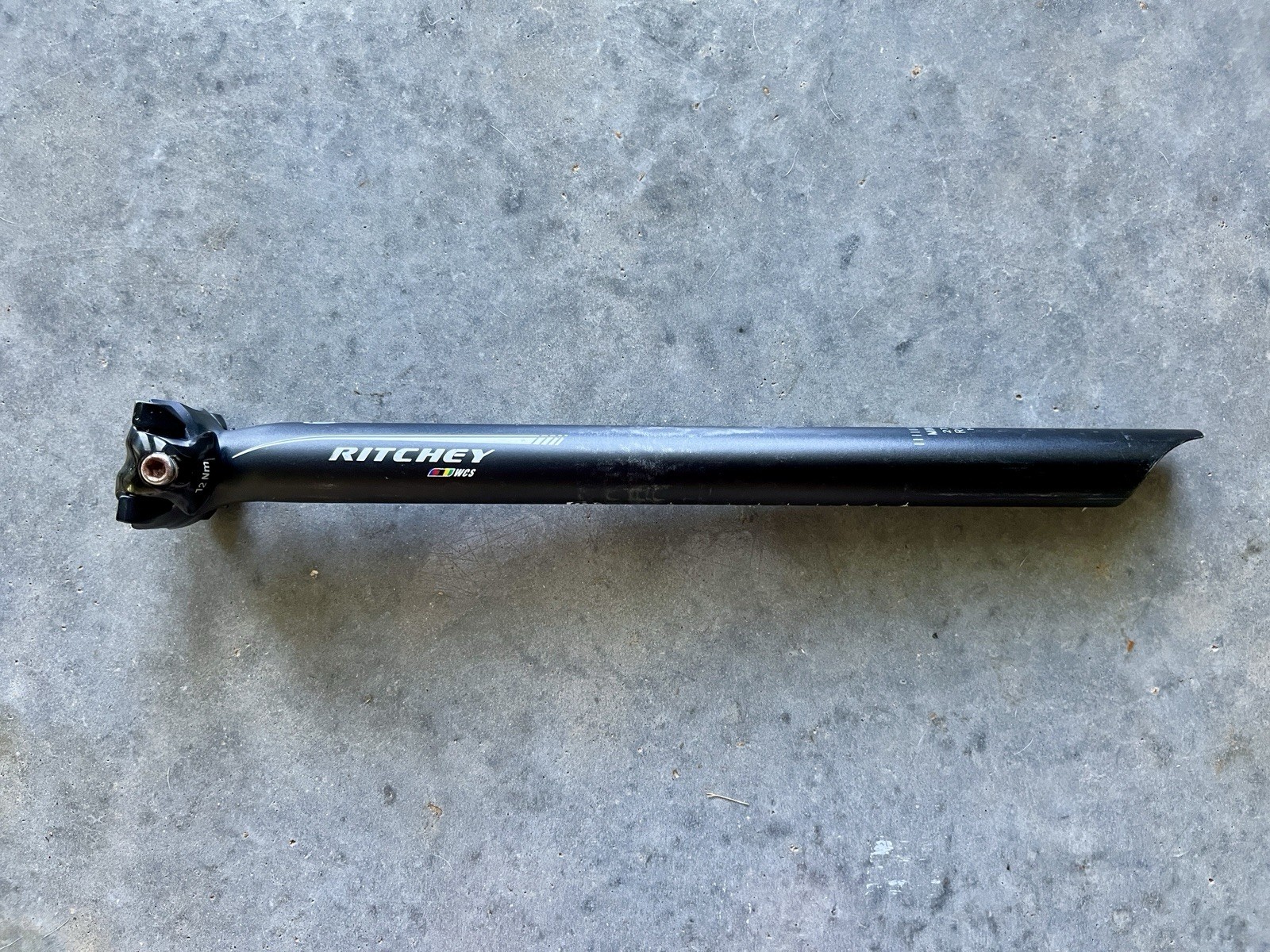 Ritchey WCS 1-Bolt Alloy Seatpost 27.2mm, 350mm, 0 Offset