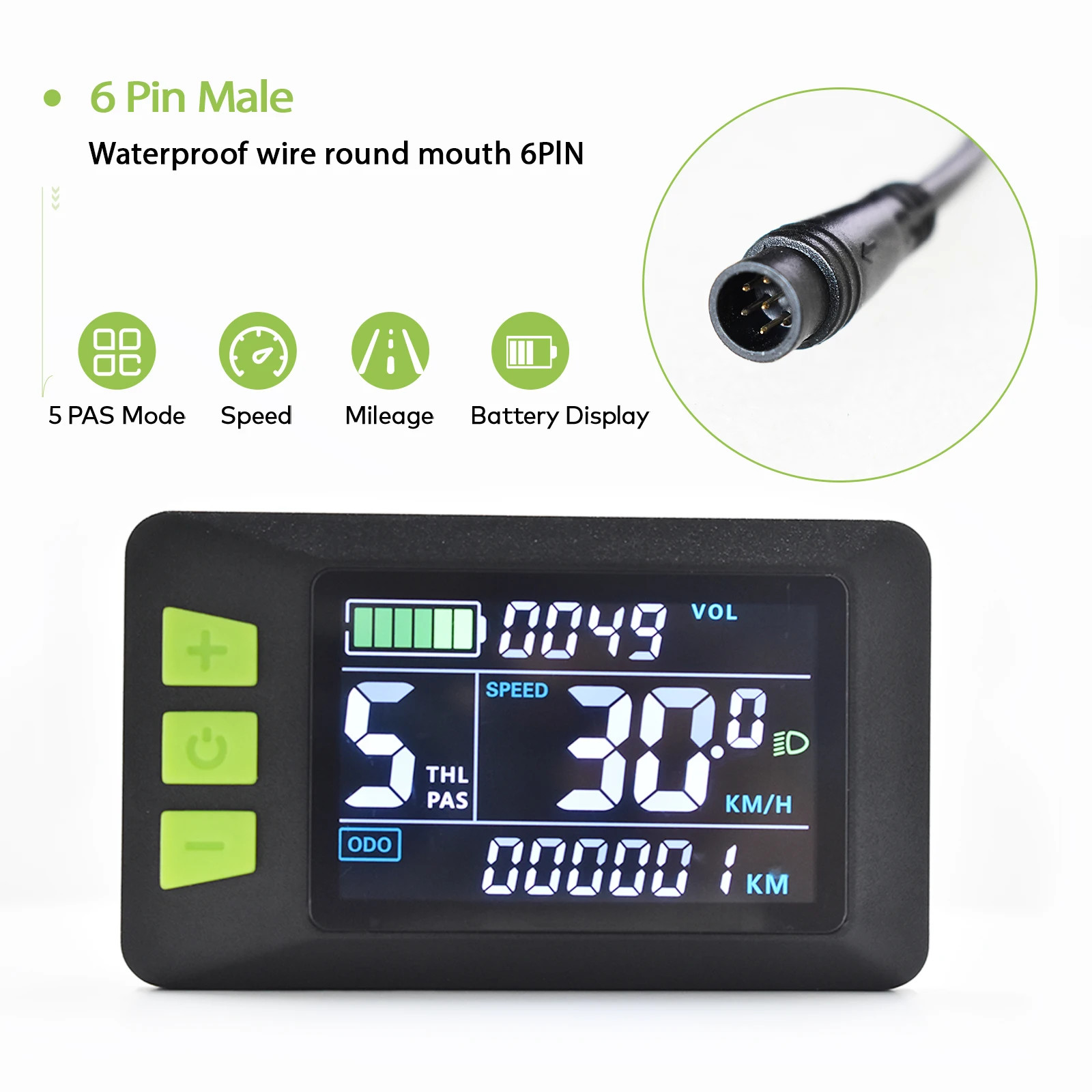 Wired Stopwatch Supports Electronic Shift Odometer Bike Computer Waterproof