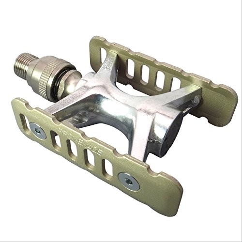 MKS (Mikashima) Pedal promenade Easy [PROMENADE Ezy] Titanium color left and rig
