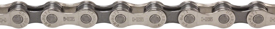 Shimano CN-HG71 Chain – 6, 7, 8-Speed, 116 Links, Silver/Gray