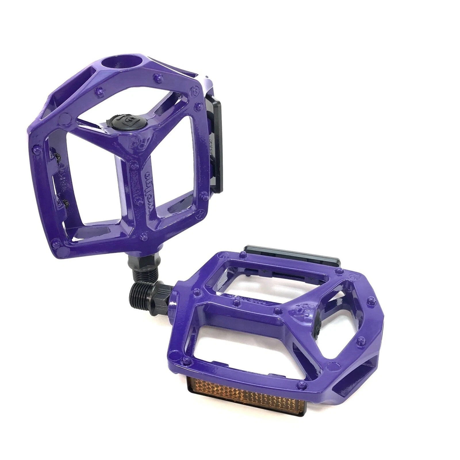 WELLGO MG-3 Fixed Pin Bike 9/16» Pedals for MTB BMX DH Platform Black Red Blue