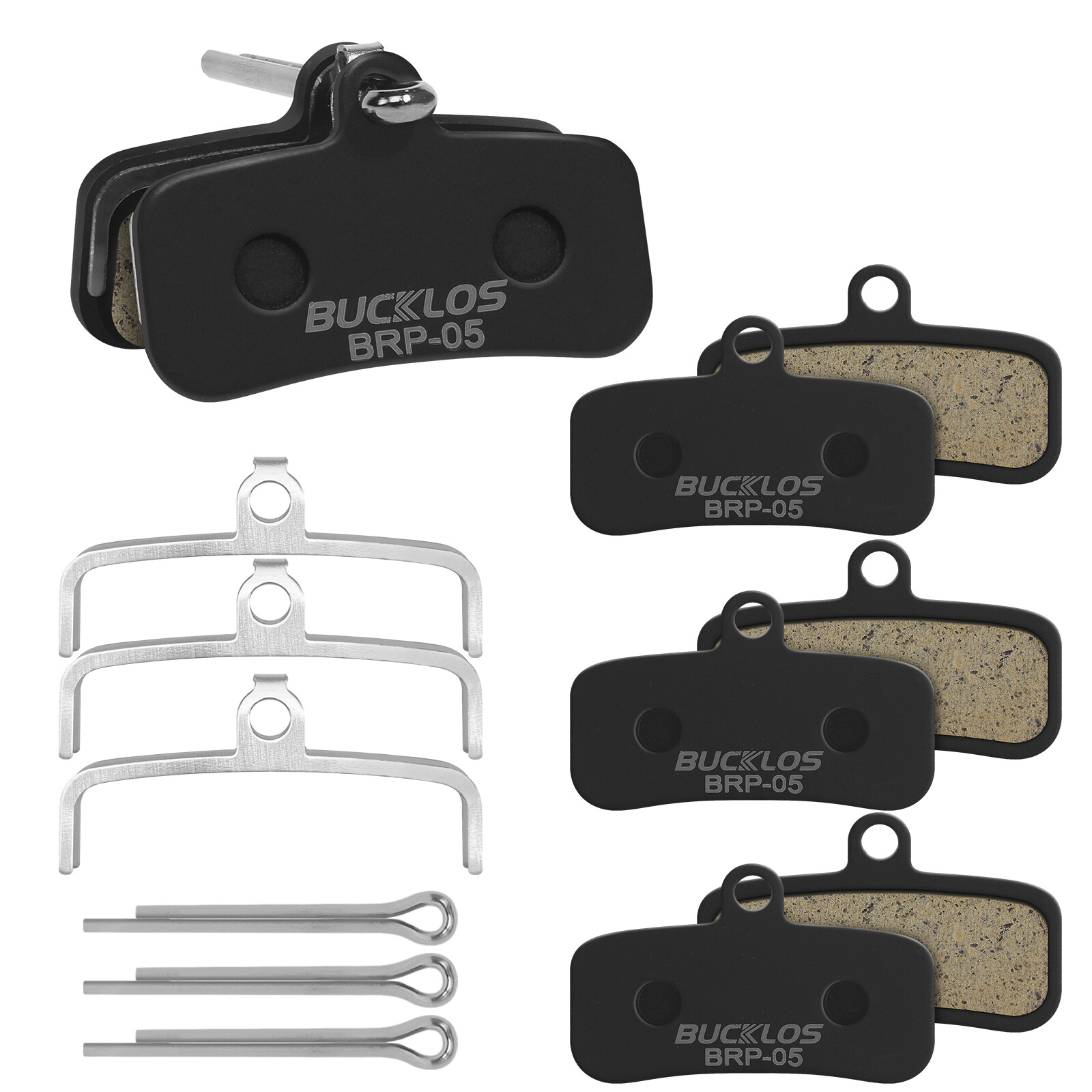 fit Shimano D03S D01S 4 Piston Bike Disc Brake Pads Ceramic/Resin/Sintered-Metal