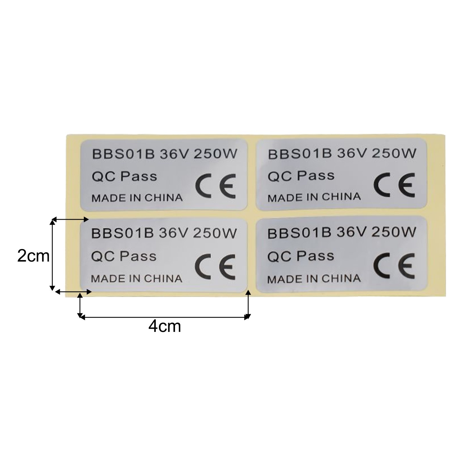 20pcs Ebike Electric Bicycle Sticker For BAFANG 36V 250W/48V 750W 01/HD New