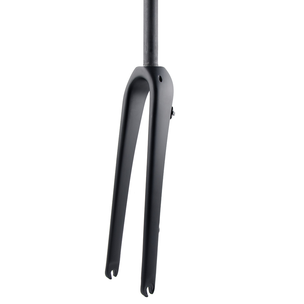 700C 42C Carbon fiber 1 1/8 road Gravel bike QR Fork – Flat Mount disc – matte