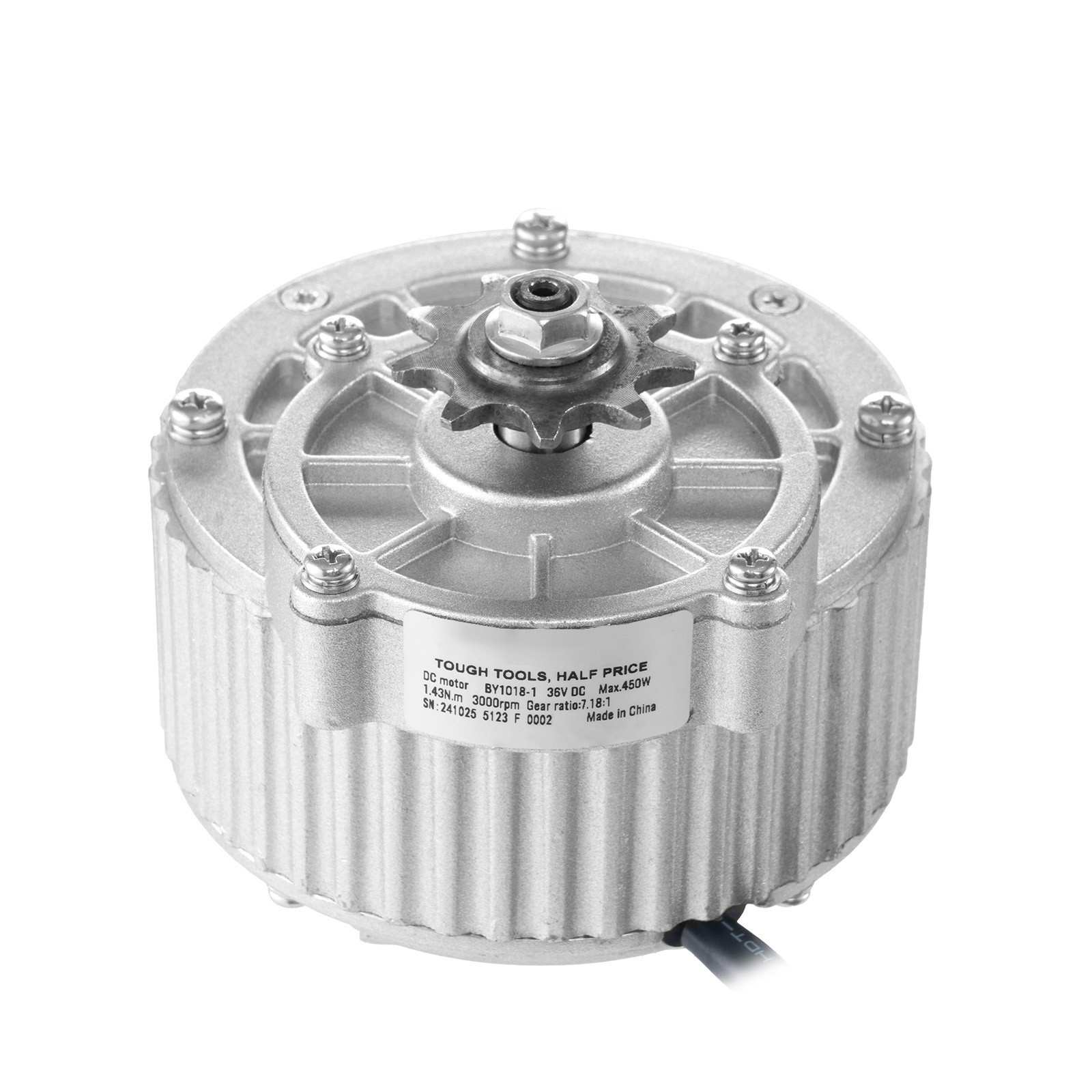 450W Electric Brushed DC Motor Kit 36V 3000rpm Motor with Upgraded Controller