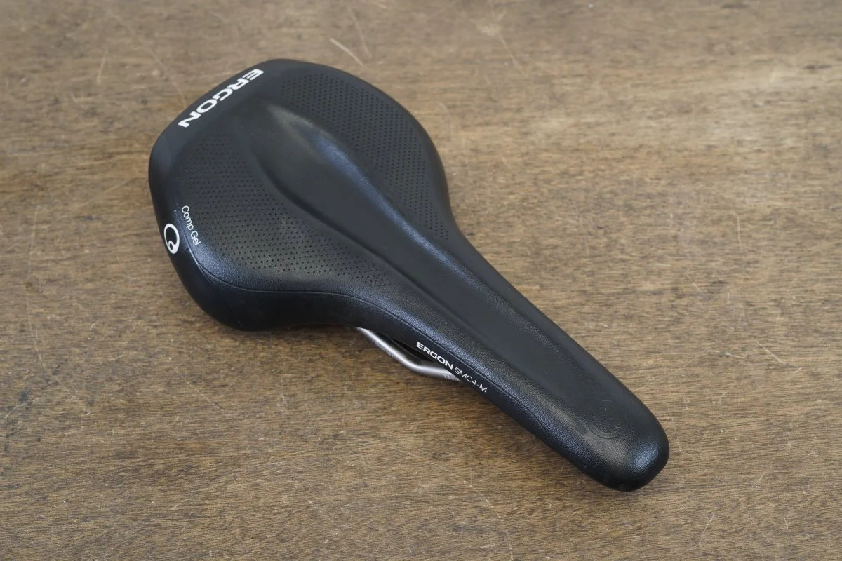 148mm Ergon SMC4-M Comp Gel Men TiNox Rail Road Saddle 279g