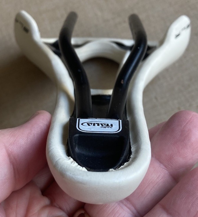Selle Italia SLR S3 Manganese Railed Test Saddle White Bicycle Road Bike Seat