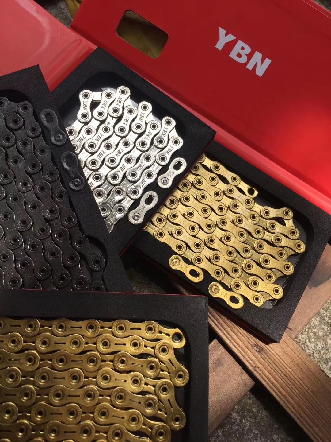 YBN Bike Chain 12 Speed for Road Bike MTB Mountain – P/N: SLA1210-TIG