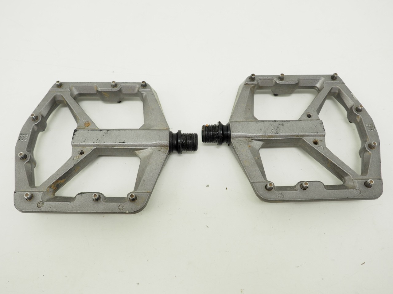 Crankbrothers Stamp 3 Platform Bike Pedal System Black Size Large Charcoal Grey