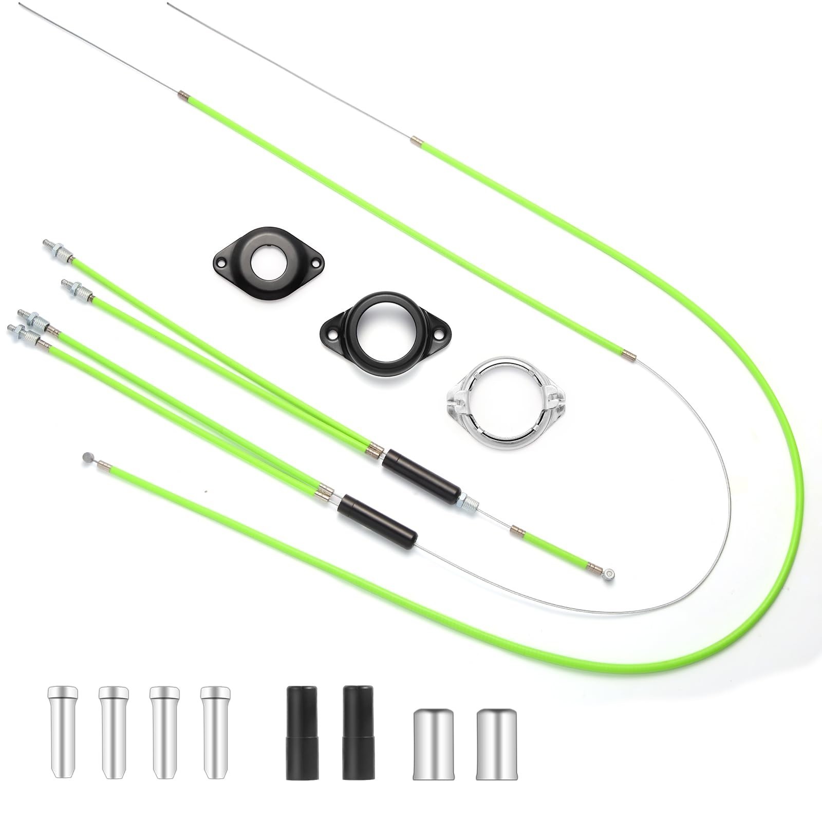 BMX Bike Gyro Brake Cable Set Front & Rear with Spinner Rotor – 20″ Bicycle Part