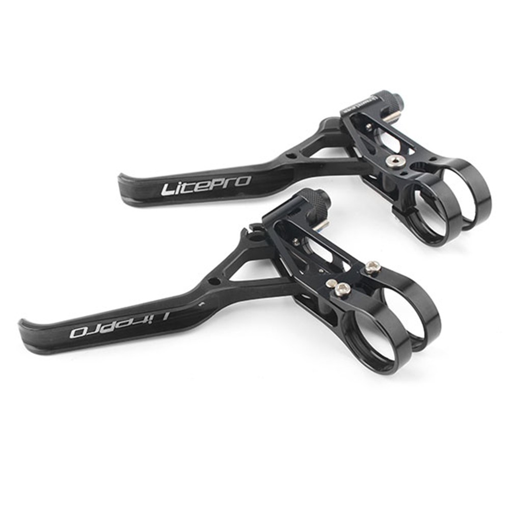 Road Bike MTB Bicycle BMX DH MTB Mountain Bike Brake Levers 1 Pair CNC Black