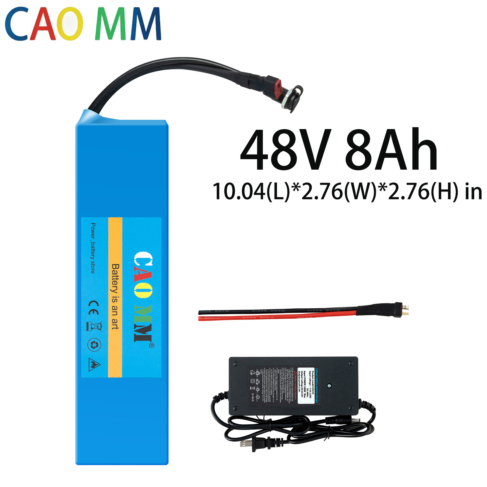 48V Ebike Battery 48V 8AH Lithium Battery for Electric Bicycle 100W-750W Motors