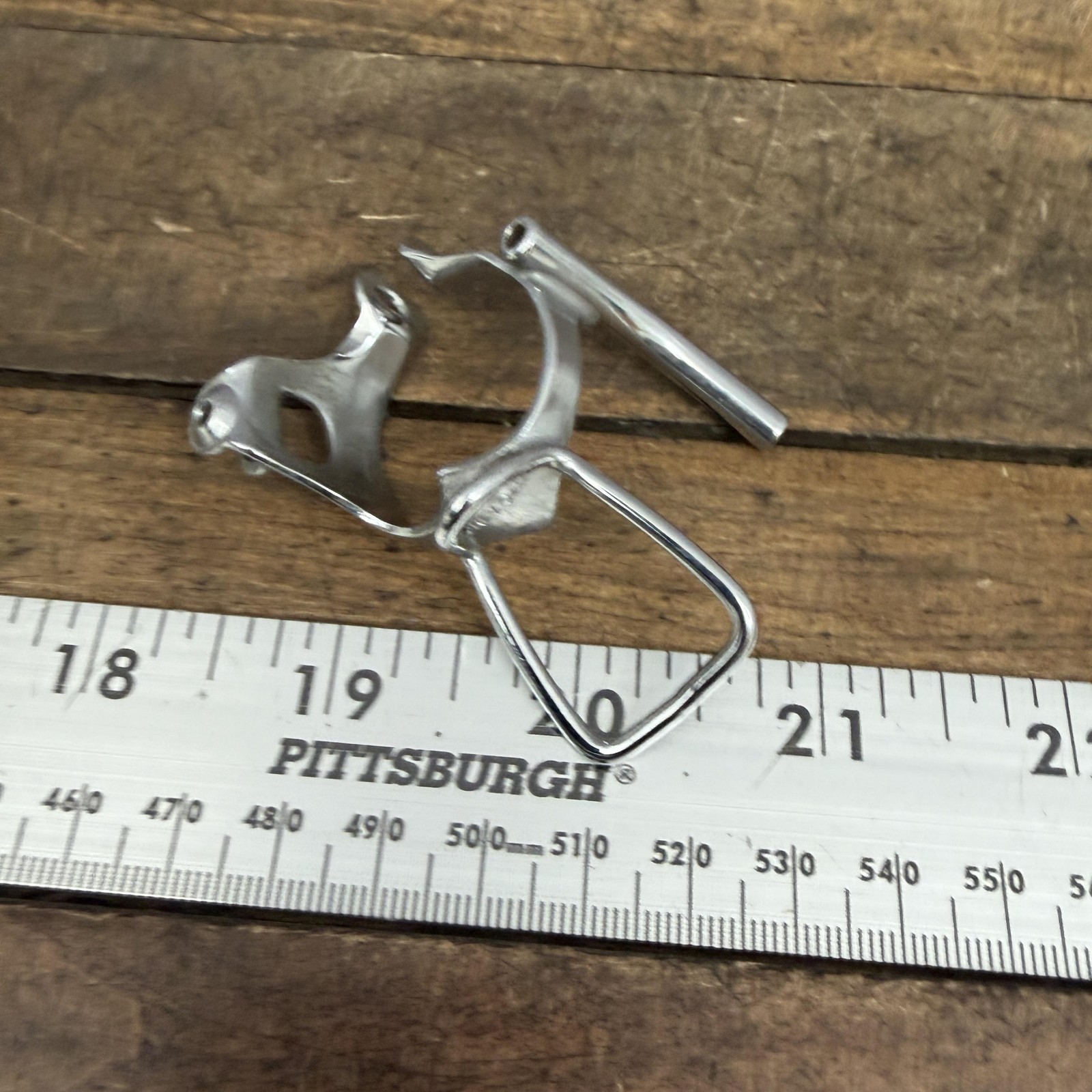 Vintage Campagnolo Cable Guide Clamp + Pump Umbrella Mount Brev Camp Down Tube
