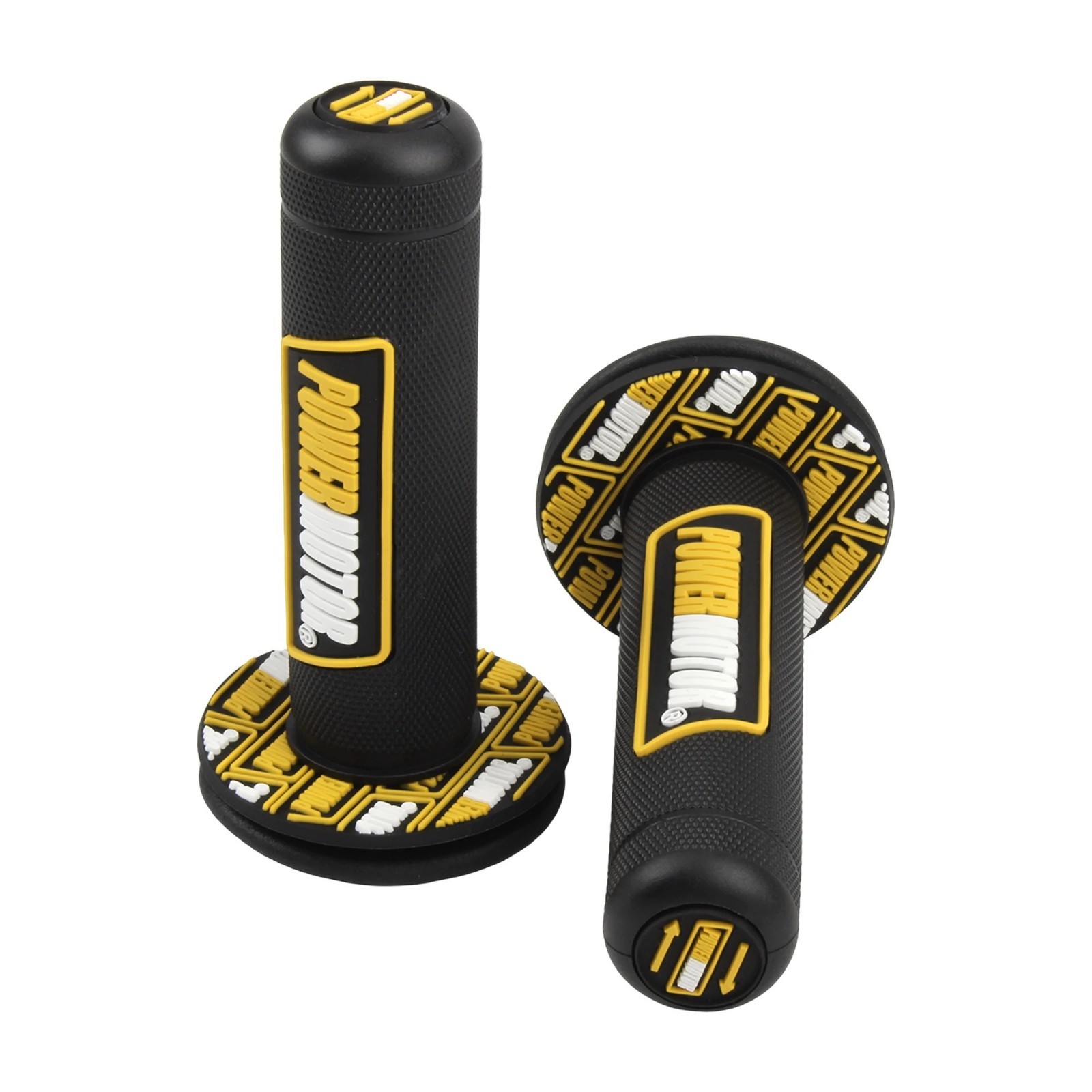 7/8″ 22mm Universal Motorcycle Handlebar Grips Rubber Gel Hand Grip Dirt Bike