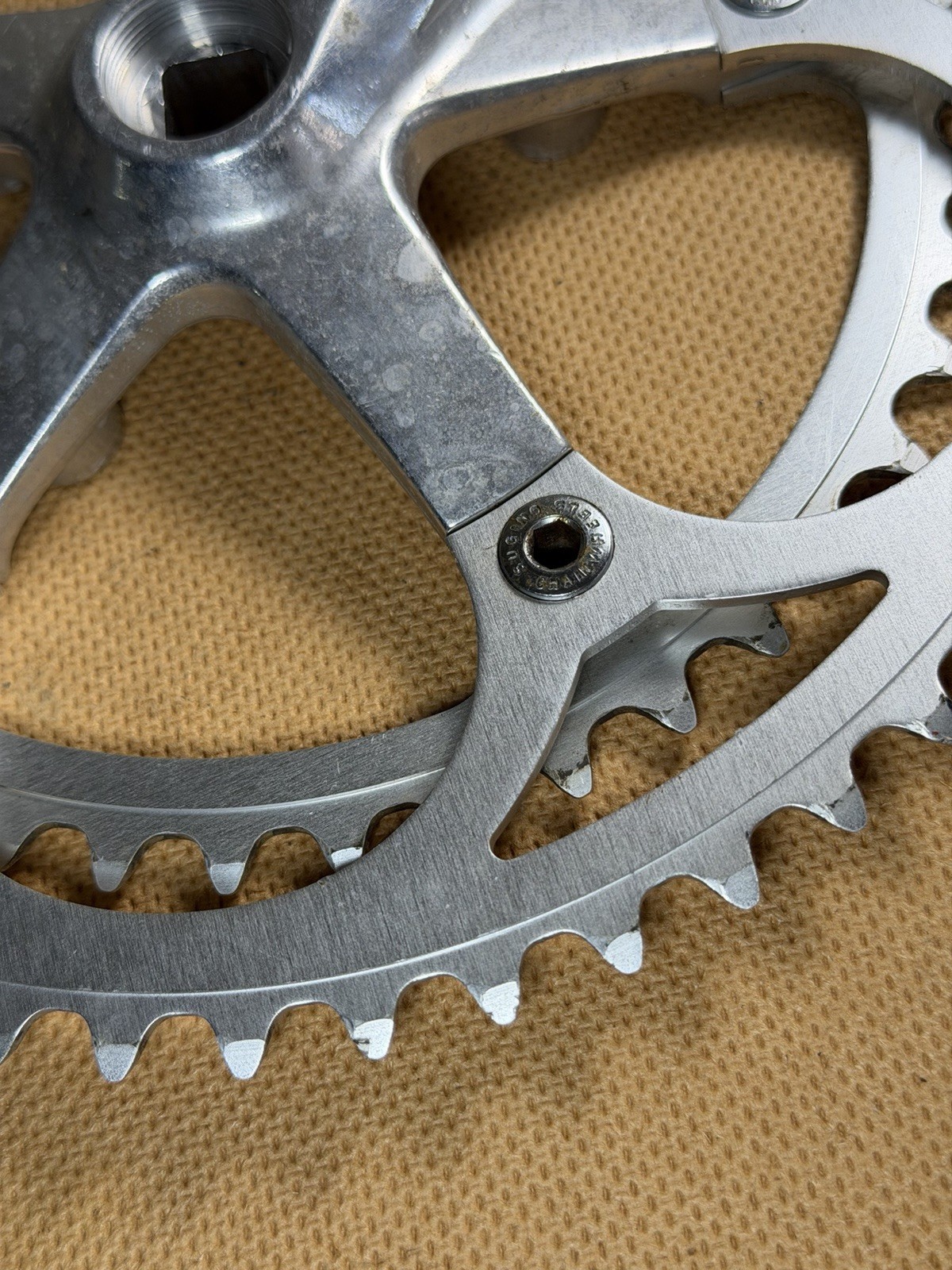 Vintage Sugino VP 130 Double Crankset – 52/42T – 170mm