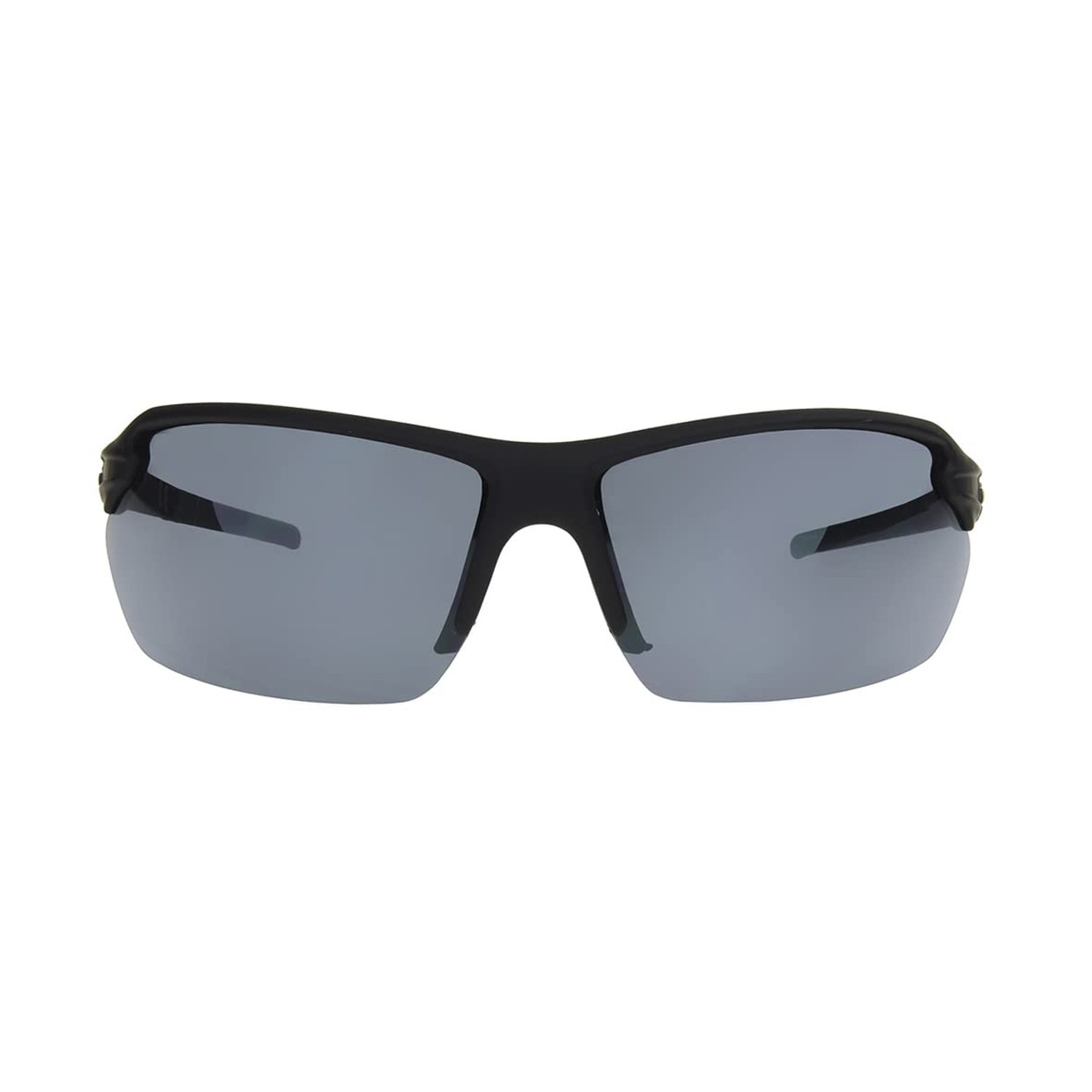 Ironman Rush Wrap-Around Sport Sunglasses for Men, Black, 74mm