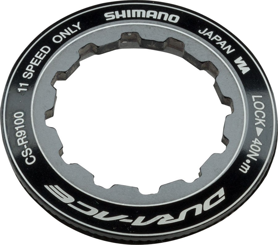 Cassette Lock Rings – Shimano Dura-Ace CS-R9100 11-Speed Cassette Lockring –