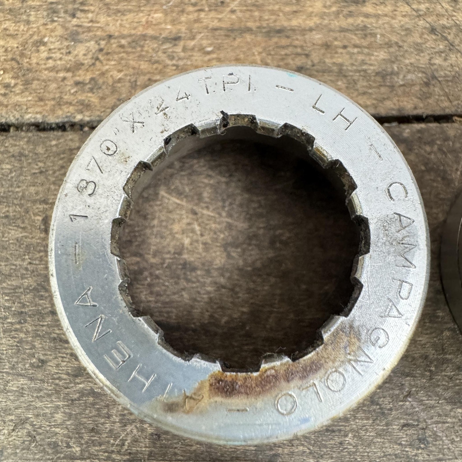 Vintage Campagnolo Bottom Bracket Cups Parts Chorus Athena Italian English