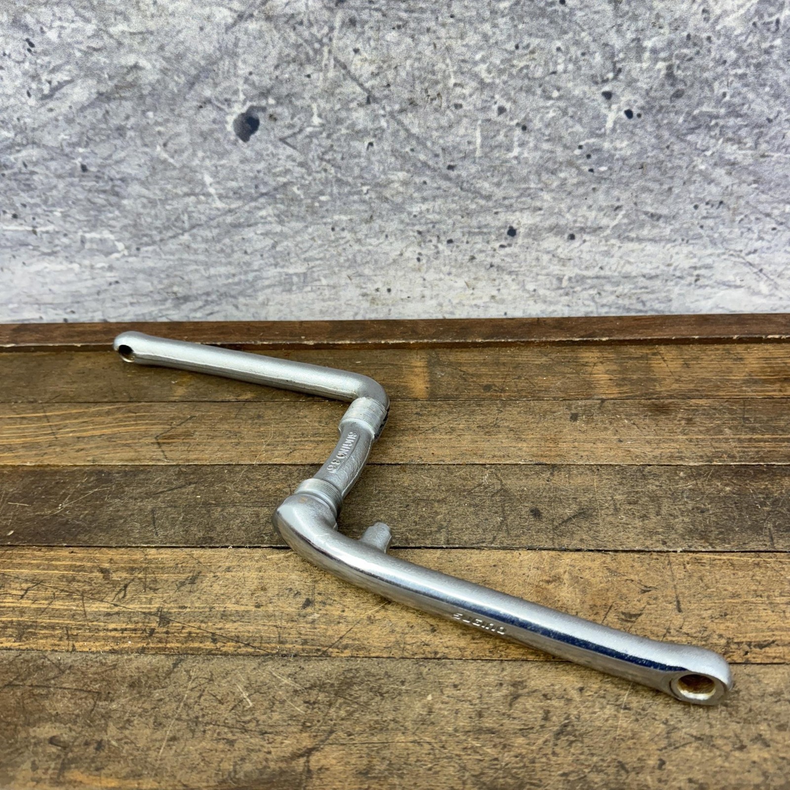 Vintage Sugino Crankset 165mm 86 1986 1pc OPC 1980s Old School BMX Bike Steel