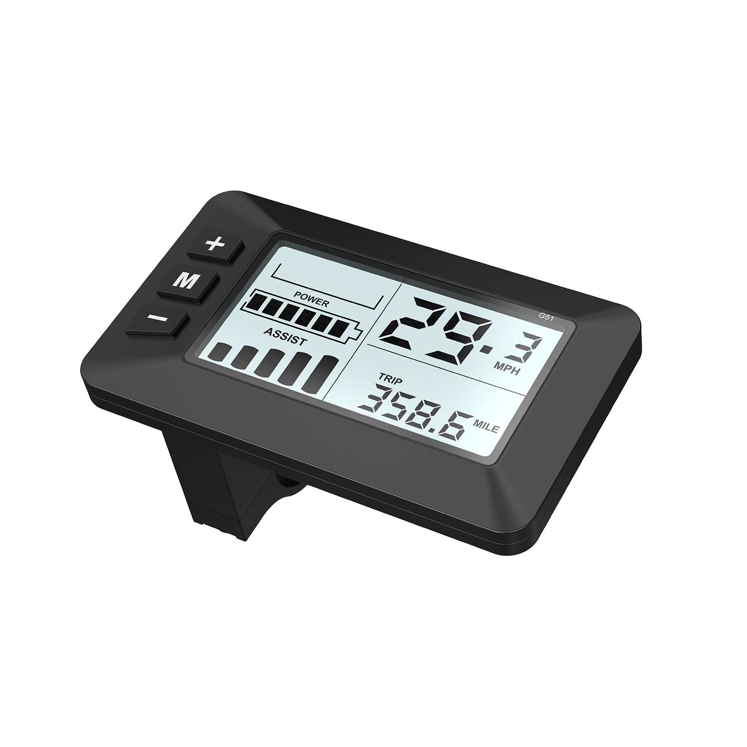 Hikeep E-bike LCD Display 48V Display for COCO ebike LCD display Monitor USA