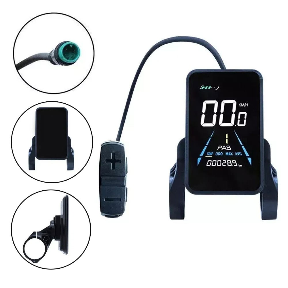 NC-81F EBike LCD Color Display 48V Electric Bike Conversion Kit scooter SHIP