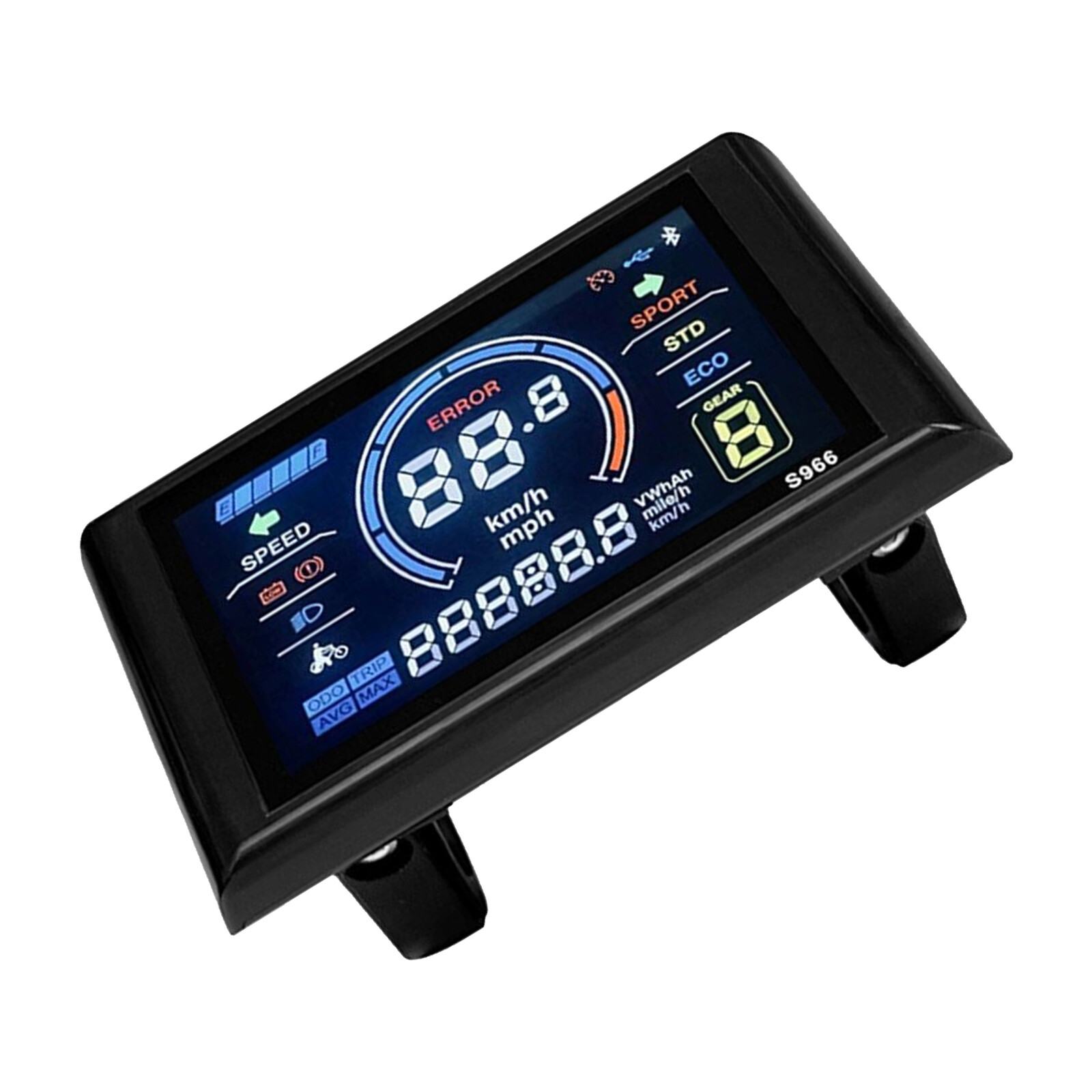 E-bike 24-72V Electric LCD-S966 Control Panel Agreement No.2 Colorful Display