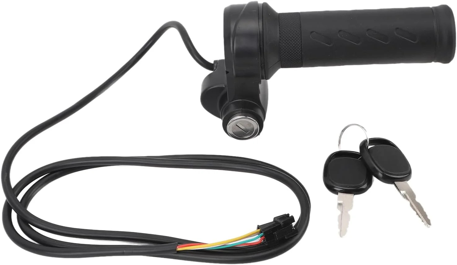 Full Twist Throttle for Ridstar Q20, 3-Pin Waterproof Ebike Throttle Grip with 2