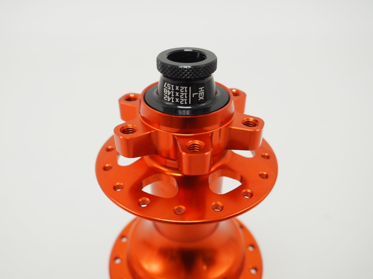 New! Spank Hex J-Type Boost 12 x 148mm Rear Mountain Bike Hub Orange