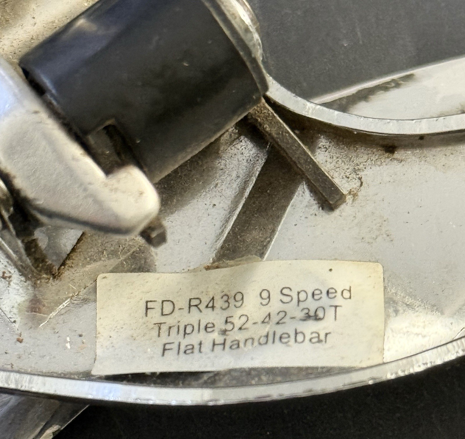 Microshift Front Derailleur FD-R439 Bottom Pull Pre-owned 9 Speed 31.8* F1.4