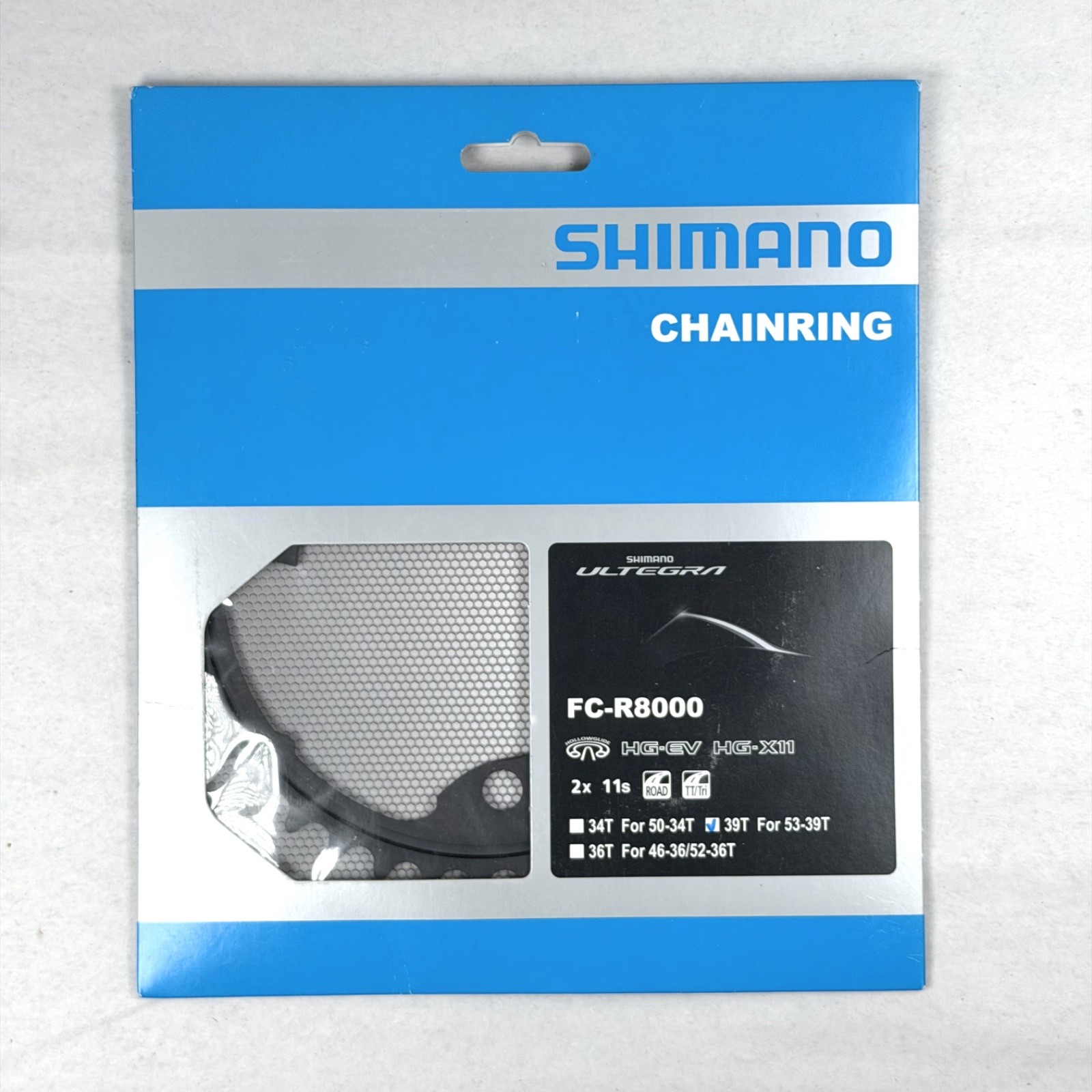 Shimano Ultegra FC-R8000 HG-EV / HG-X11 / 39T / New