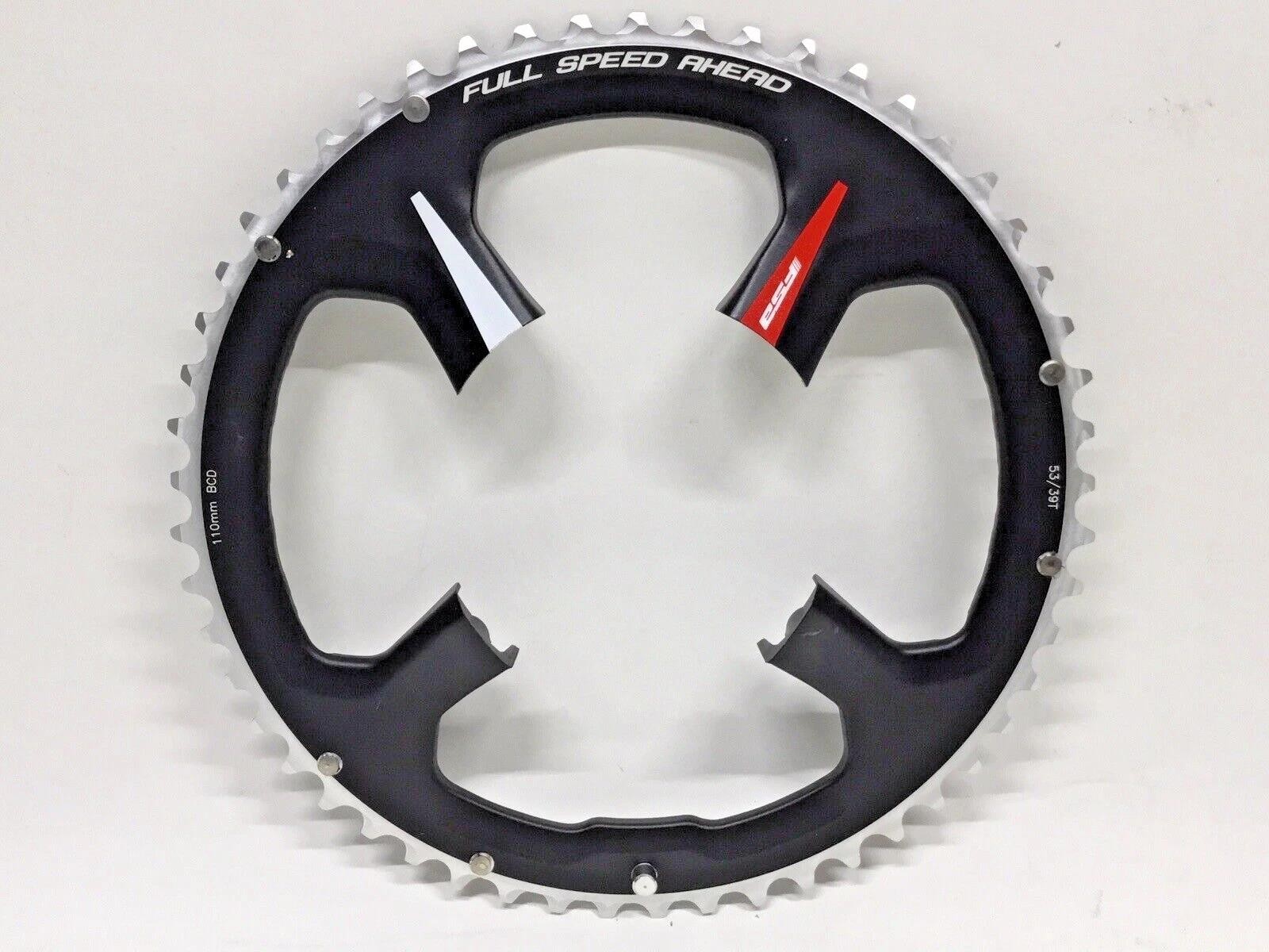FSA K‑Force Light ABS 53T Chainring 110BCD 4‑Bolt 11‑Speed WA421‑R New