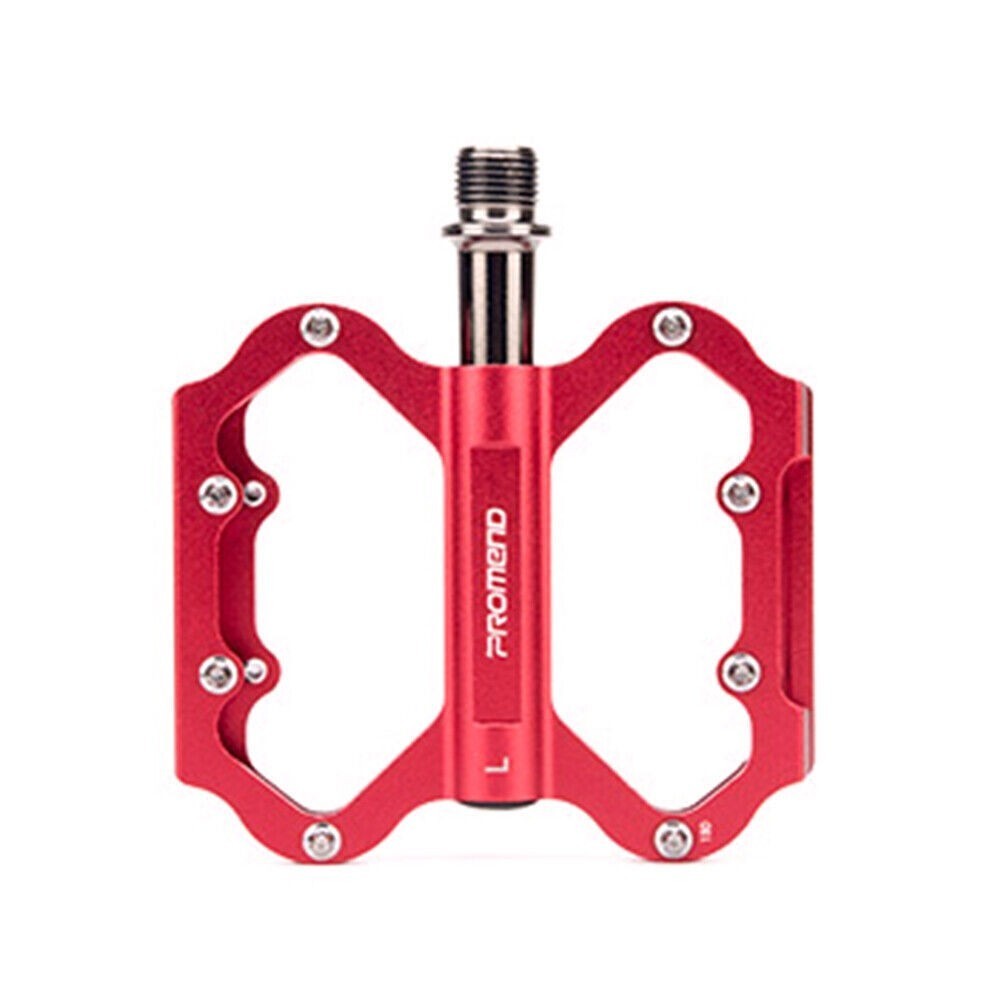 PROMEND Ultralight Cycling Flat Road Bike Bicycle Pedals 3 Bearings Aluminum MTB