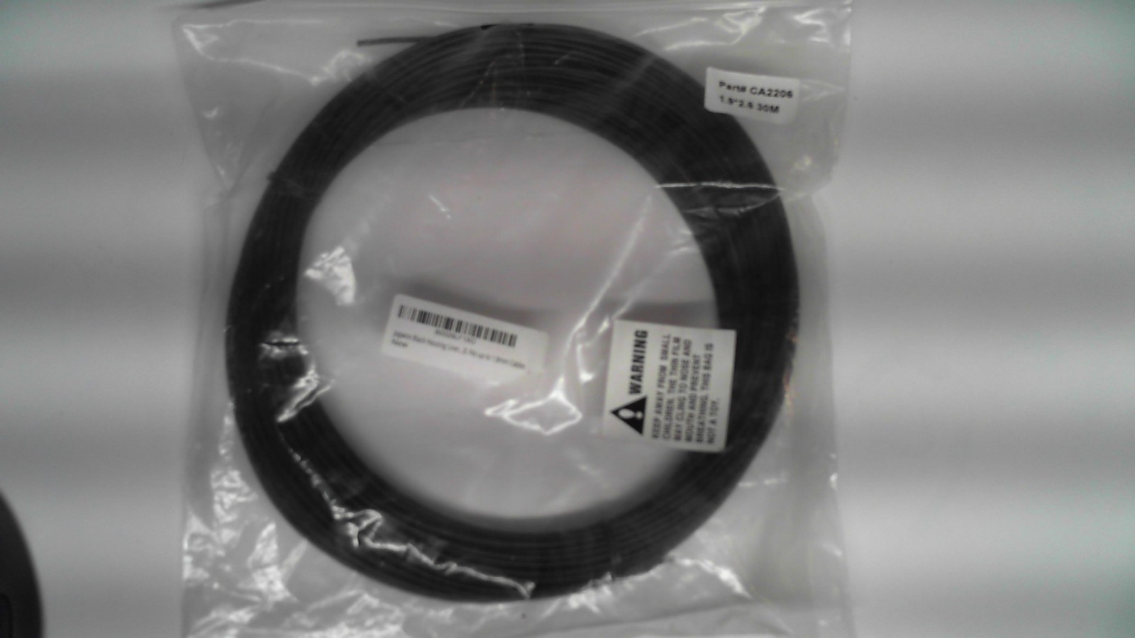 Jagwire Bicycle Cable Housing Liner, 30m Roll,Fits up to 1.8mm Cables Black (1J)