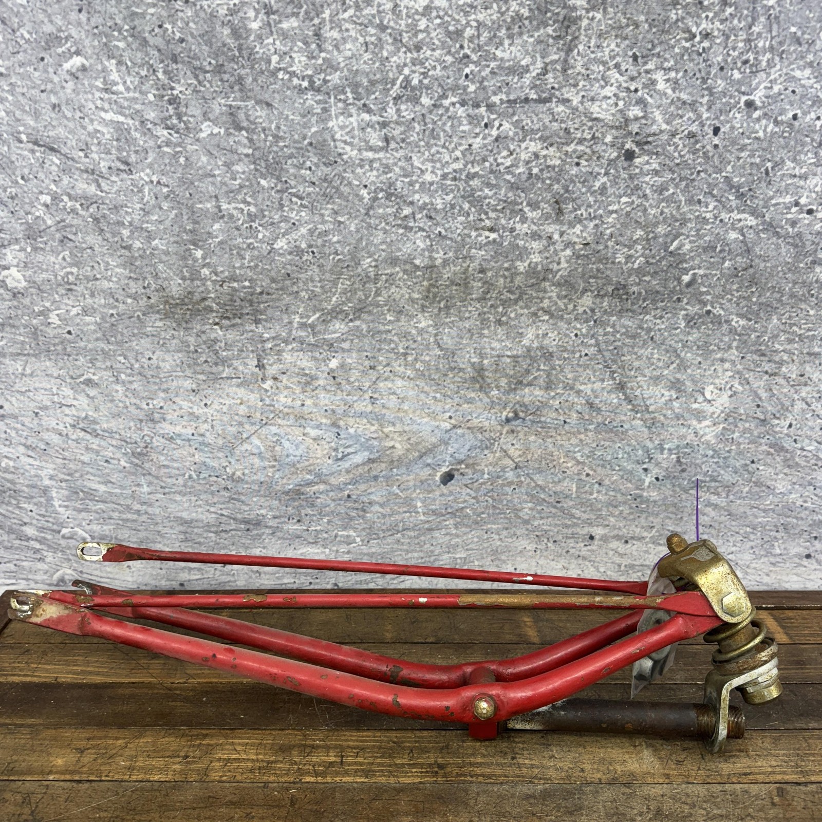 Vintage Monark 26in Springer Fork 1 In Threaded Cruiser Balloon Tire Cruiser