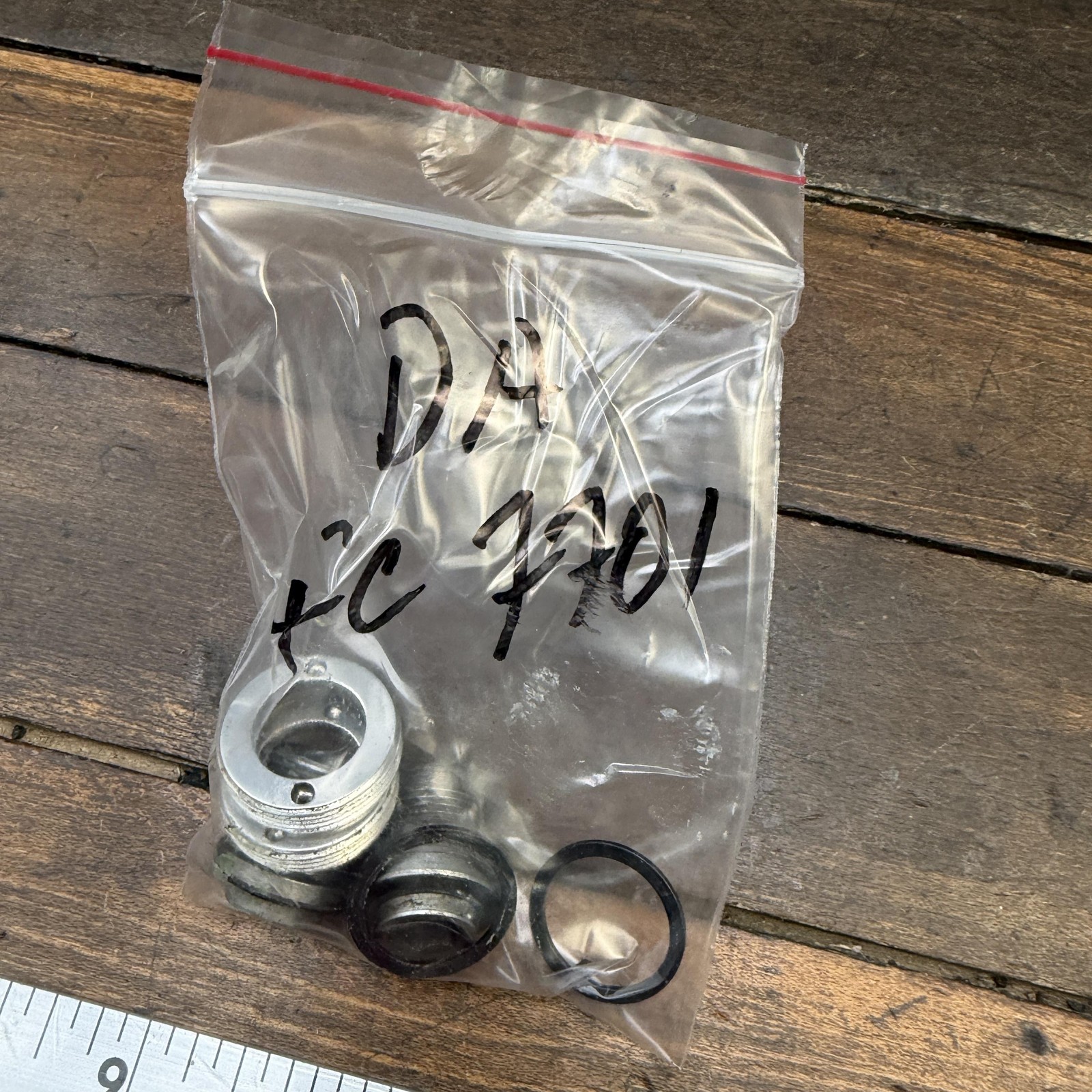 Vintage Shimano Dura-Ace FC-7701 Self Extracting Crank Arm Fixing Bolts Pair
