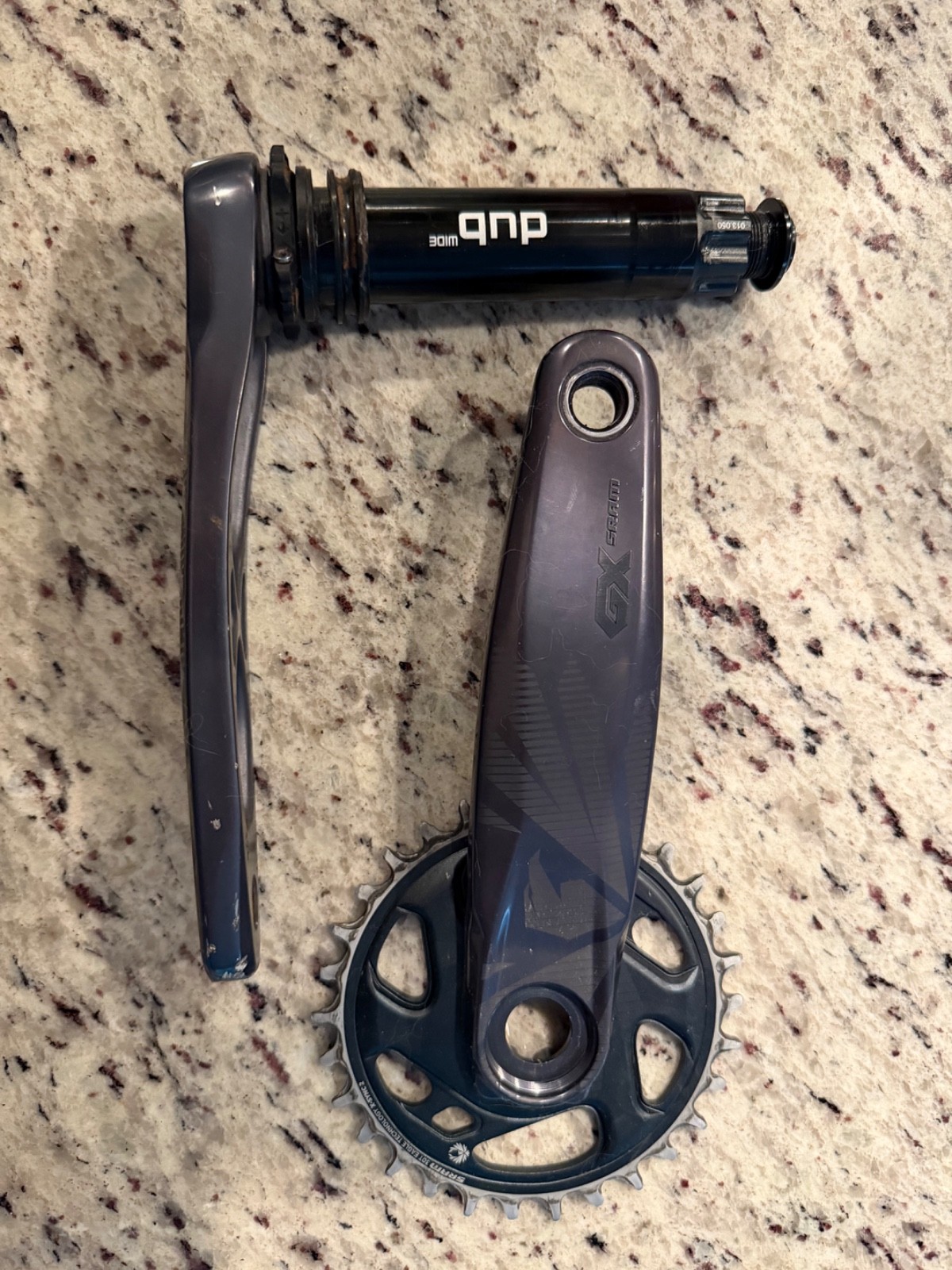 SRAM GX Eagle Boost 170 mm Crankset 30T – Gray (no extractor cap)