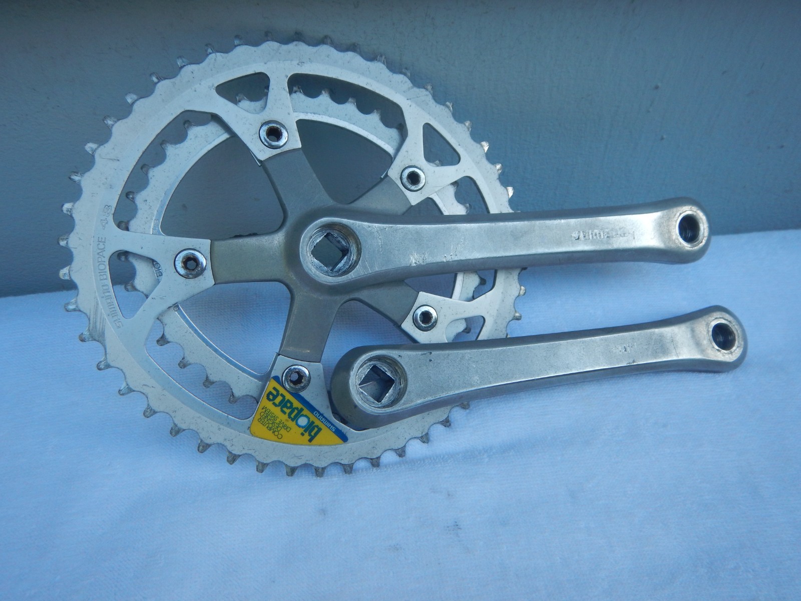 Shimano FC-B124 Biopace Triple Double Mountain Bike 175 Cranks Crankset 110BCD