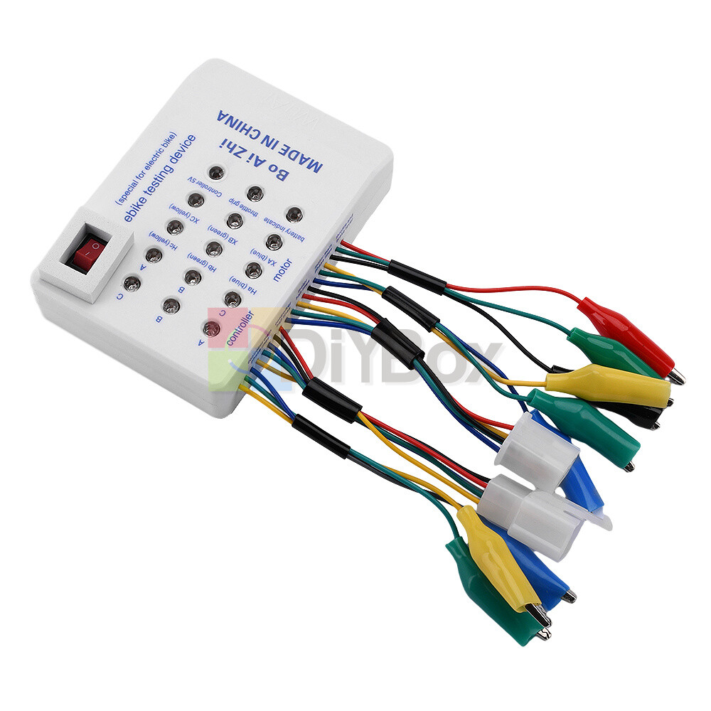 Brushless Motor Tester Ebike Testing Device Electric Hall Tester Detector 24-72V