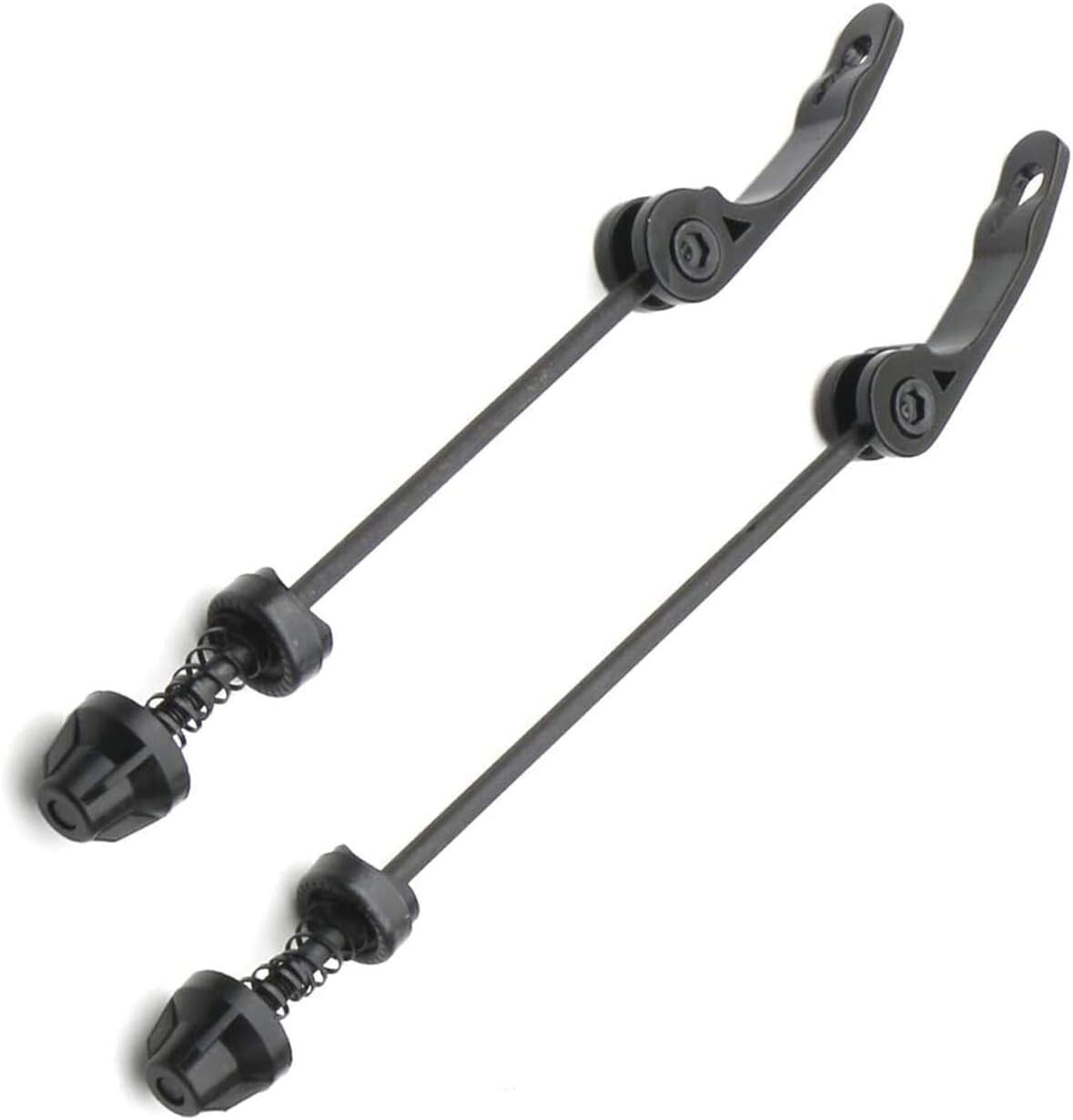 Road Mountain Bicycle MTB Wheel Hub Front and Rear Skewers Quick Release Clip…