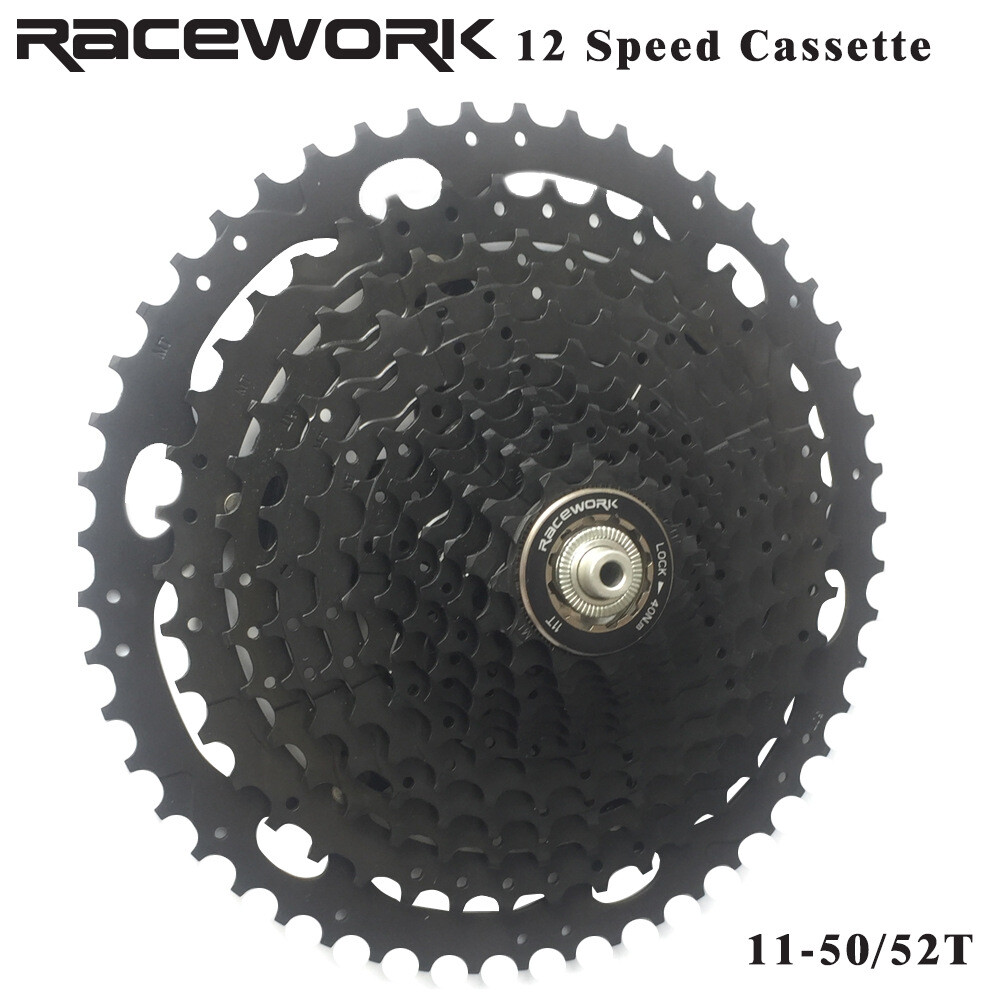 RACEWORK 12 Speed MTB Bike Flywheel 11-50/52T Cassette Modified Climbing Gear