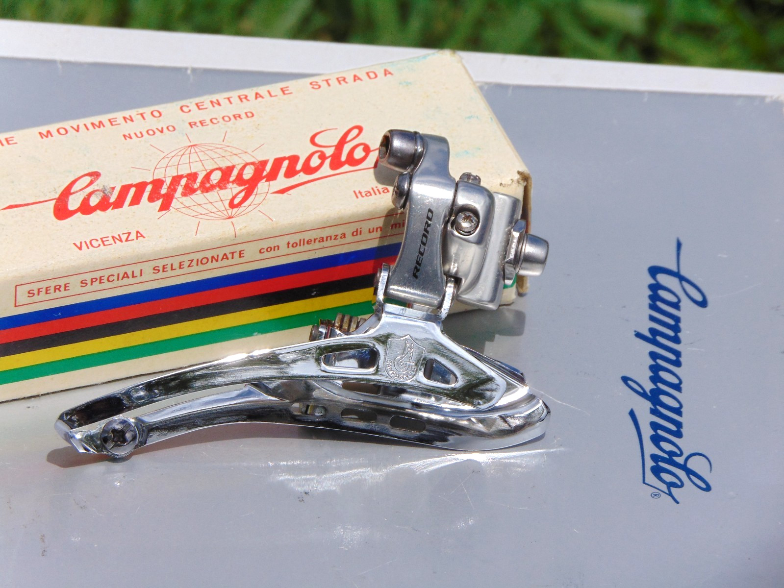 Campagnolo Record 9-Speed Front Derailleur Braze-On