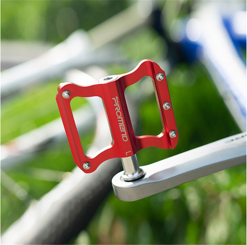 PROMEND Ultralight Mini Folding Bicycle Pedals 3 Bearing MTB Road Bike Pedals