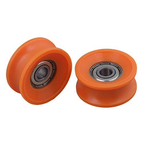 4Pieces 6x30x13mm Plastic Coated Sealed Bearings Steel 606ZZ Deep U Groove