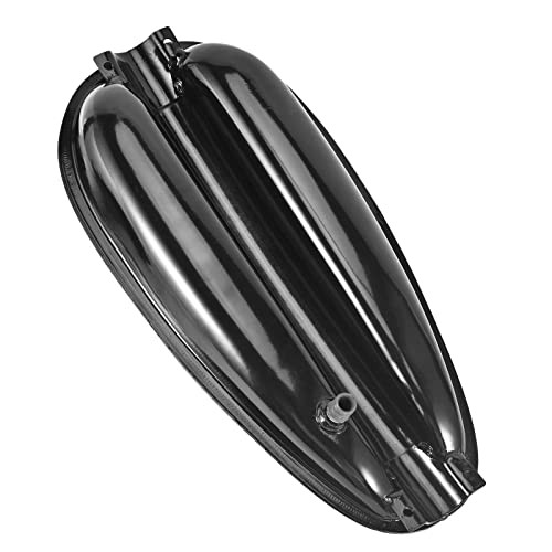 Upgrade Metal Fuel Gas Tank with Petcock Cap for 49cc 50cc 4L (1.06 Gallons)