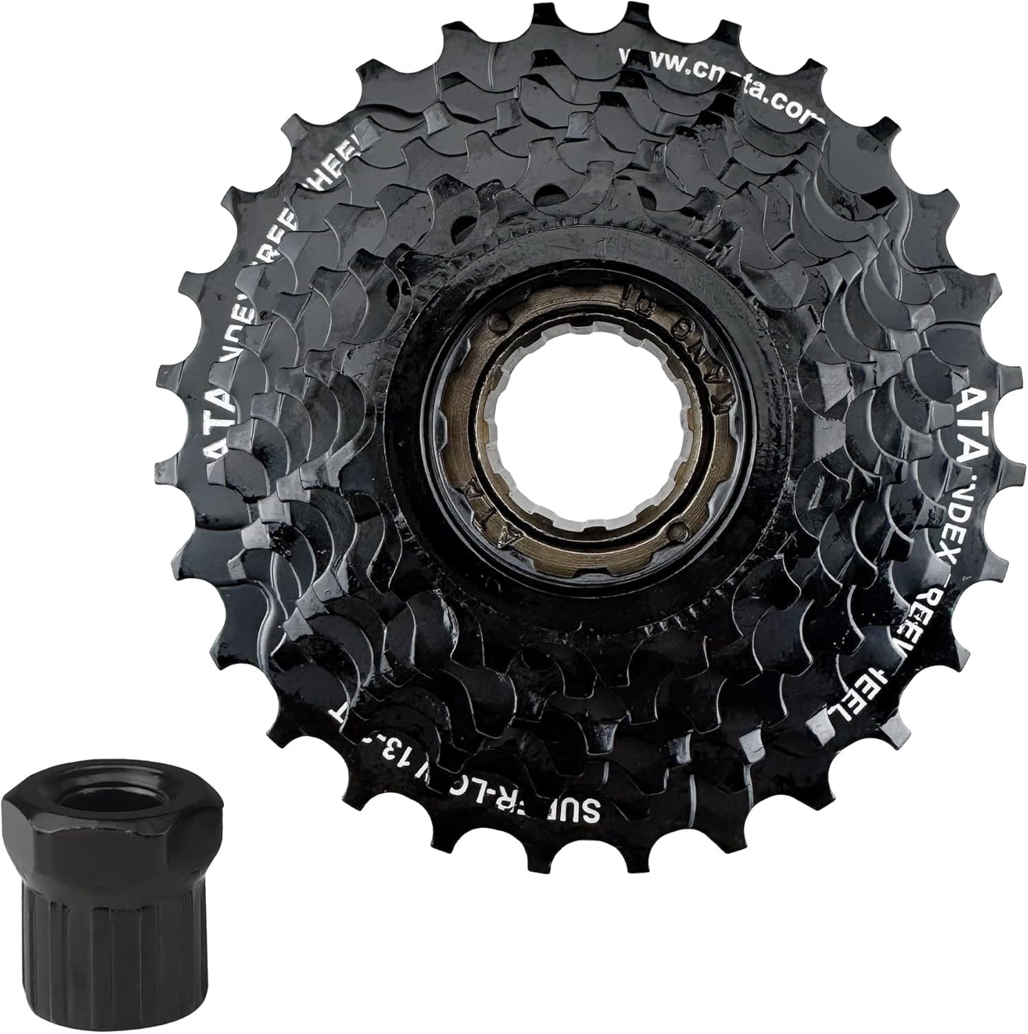 Bike Freewheel, 8 Speed Bicycle Cassette 1328T Gears Sprocket for Teeth Sprocket…